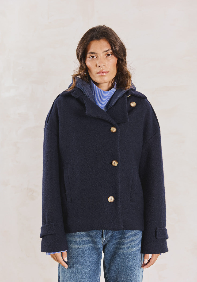 ★ SONGE Studio ★ Manteau ALVARO Navy