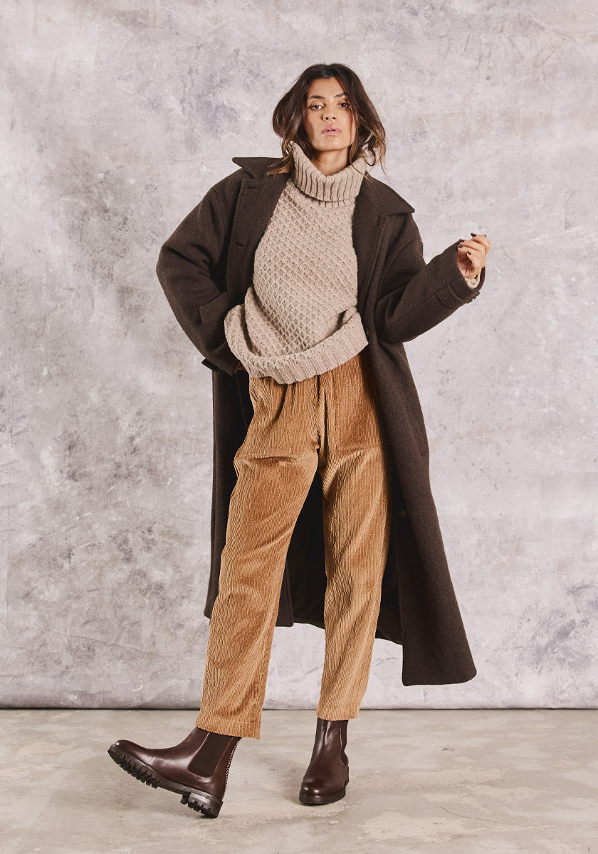 Manteau ESPERA Chocolat