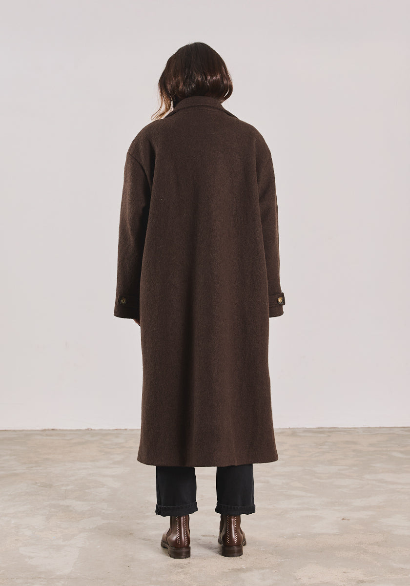 Manteau ESPERA Chocolat