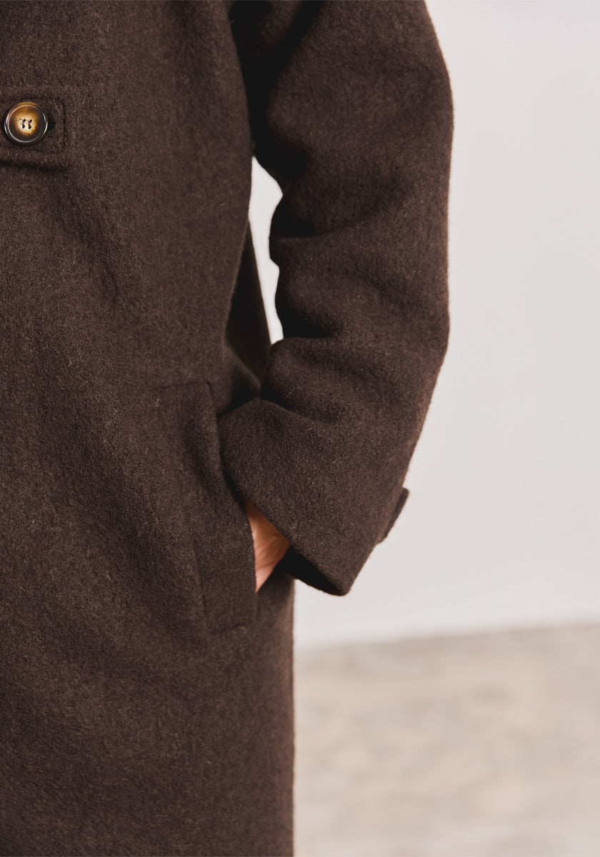 Manteau ESPERA Chocolat