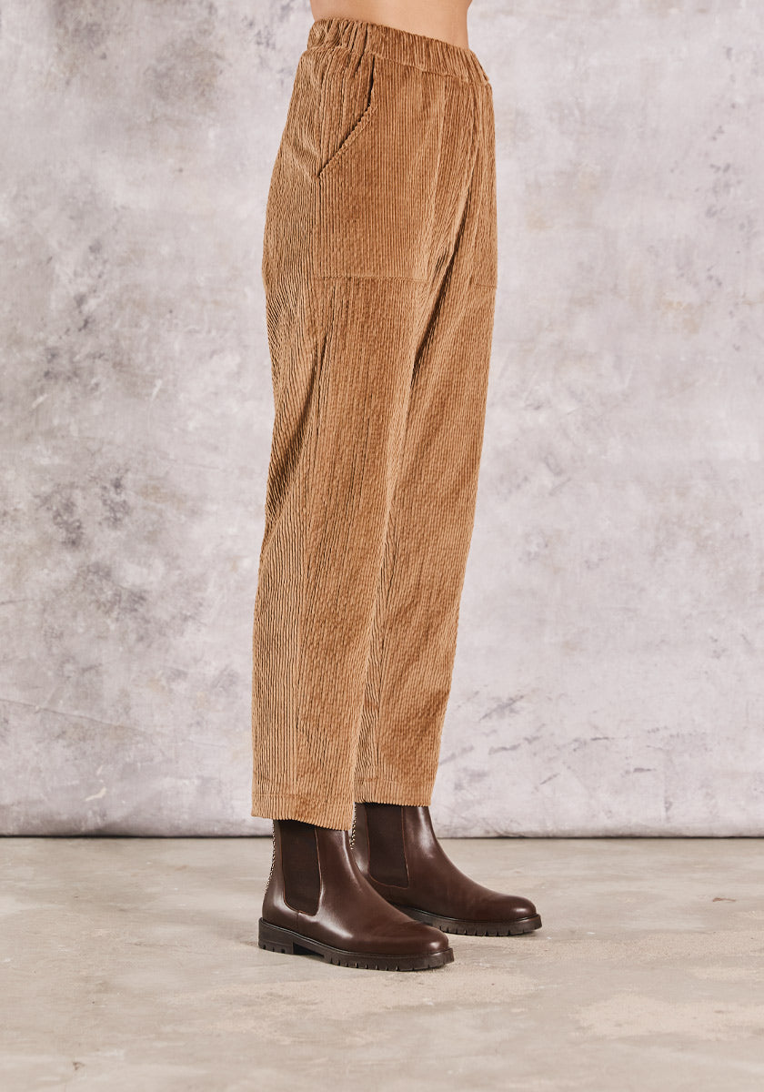 Pantalon FAZ Velours Camel