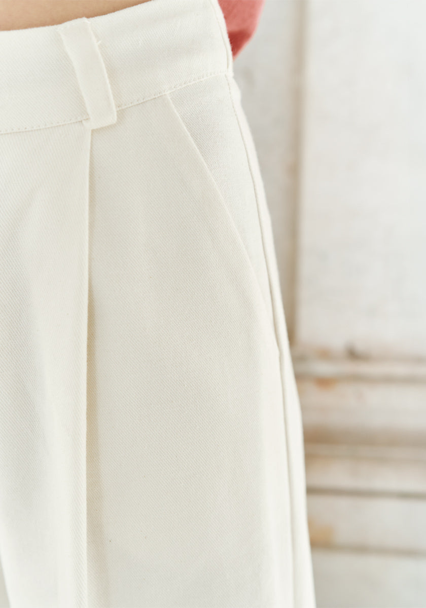 Pantalon GOMES Lait