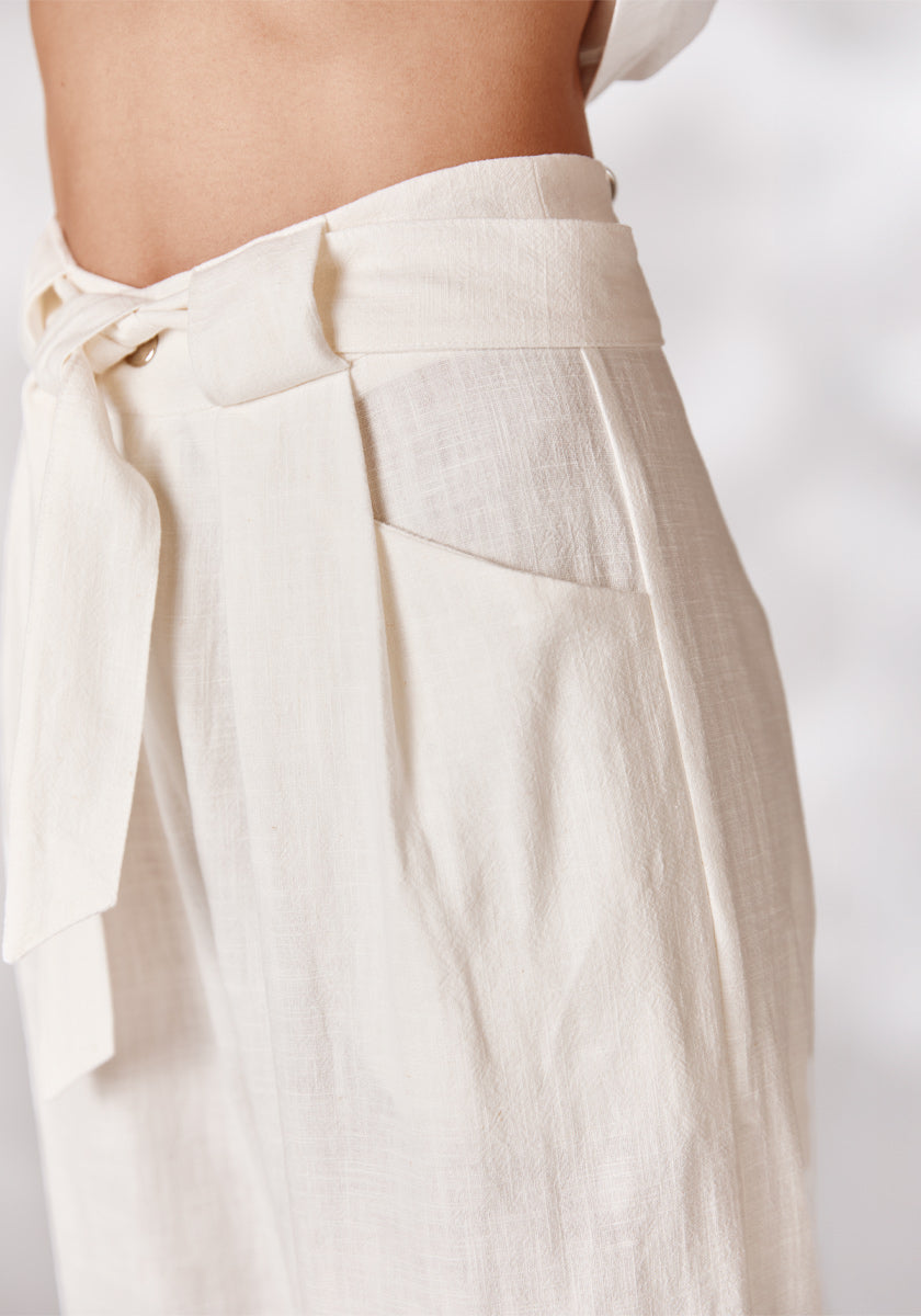 Pantalon MEDDO Lin Lait