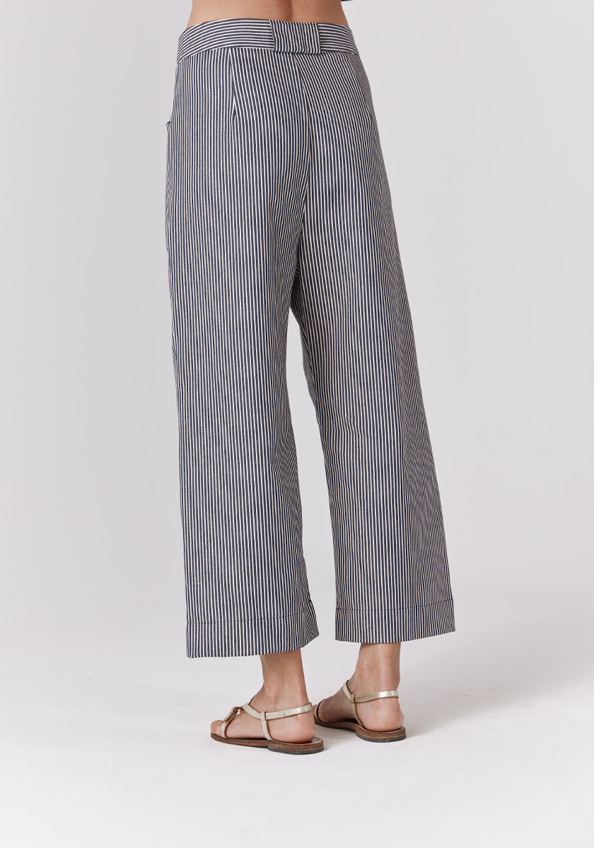 Pantalon MEDDO Stripes Navy