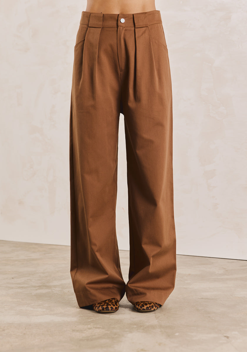 Pantalon MEDIDO Toffee