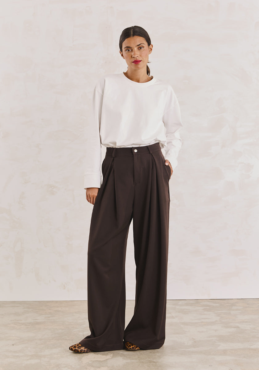Pantalon PAULO ébène