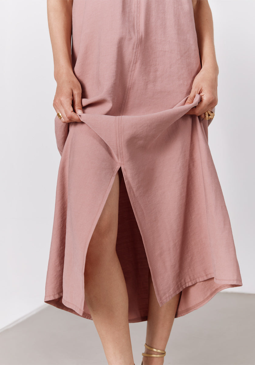 Robe LARGA old pink