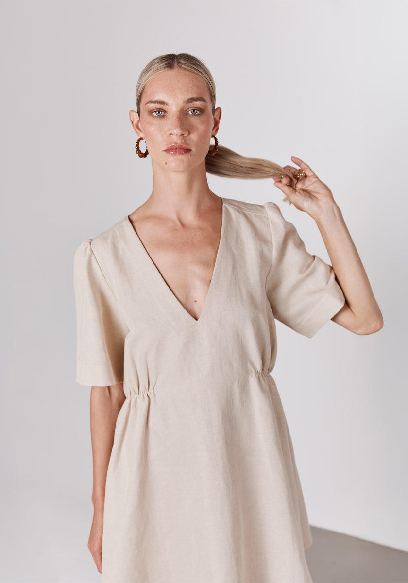 Robe MELENA Linen