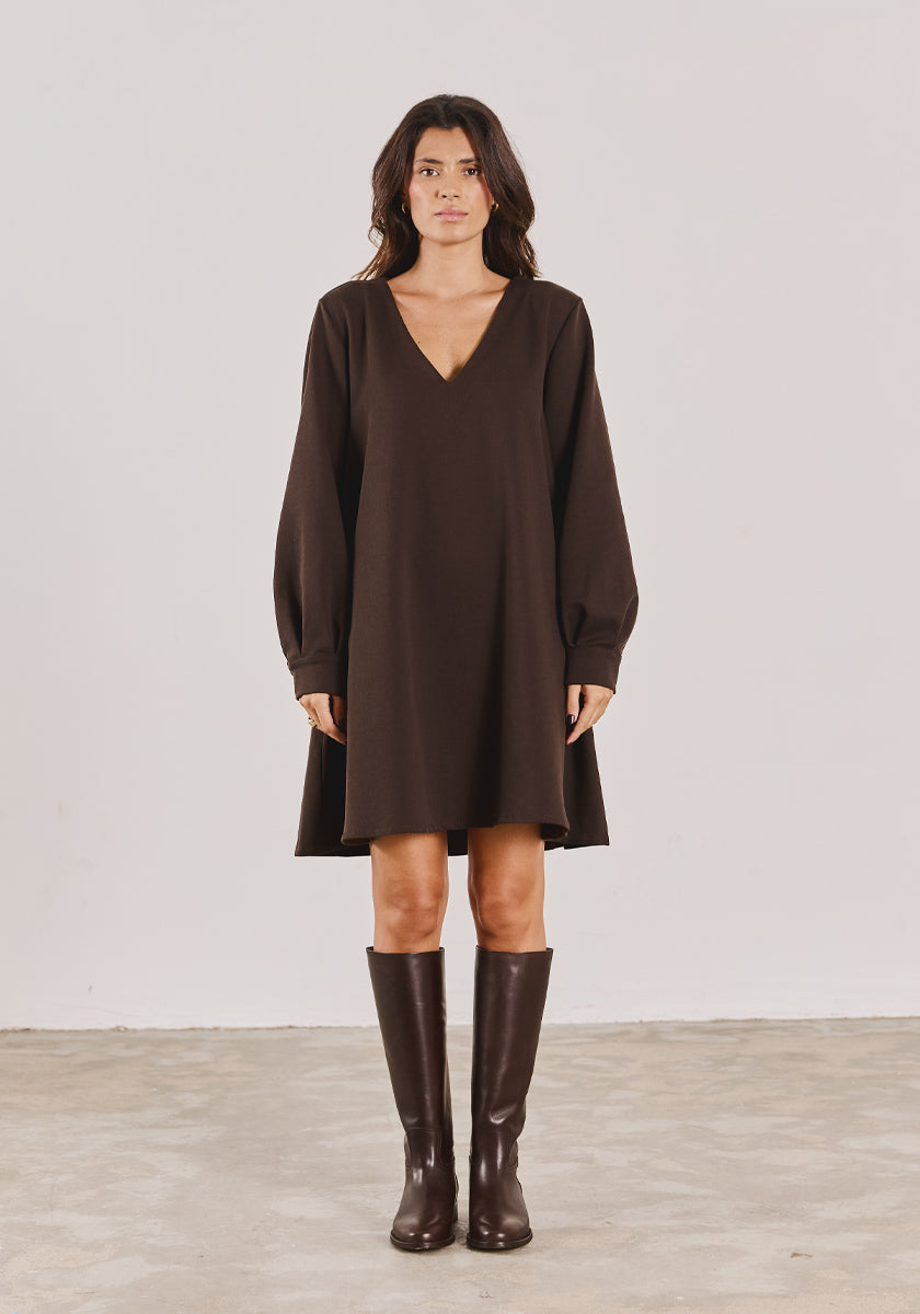 Robe MORA Chocolat