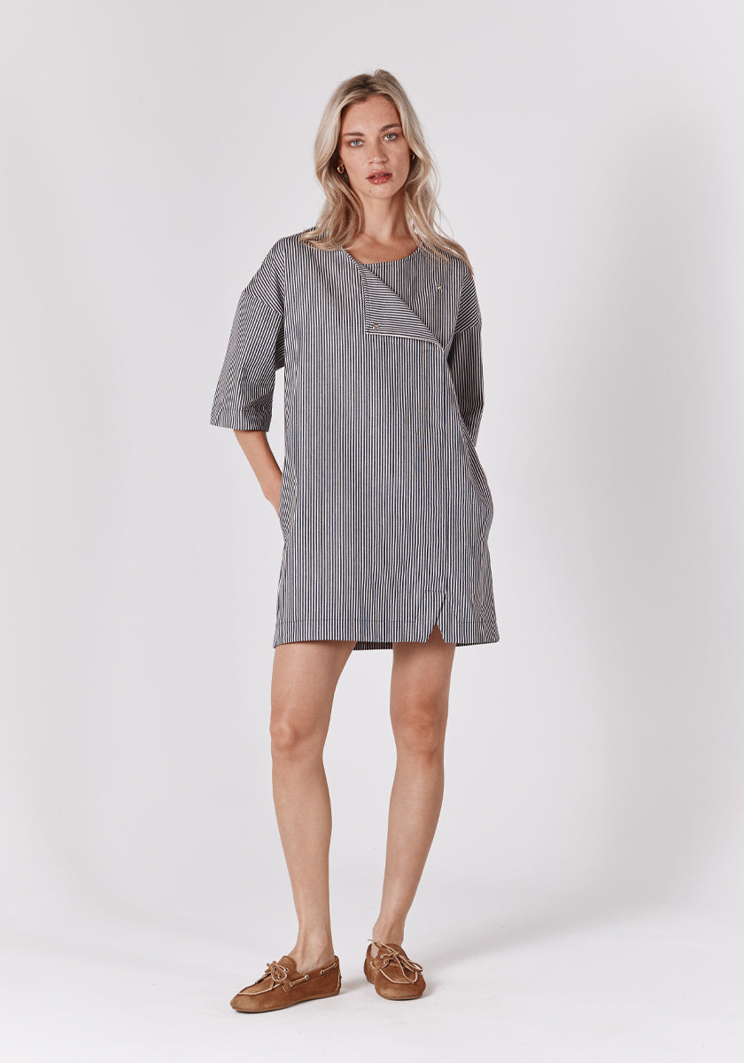 Robe SANTAS Stripes Navy