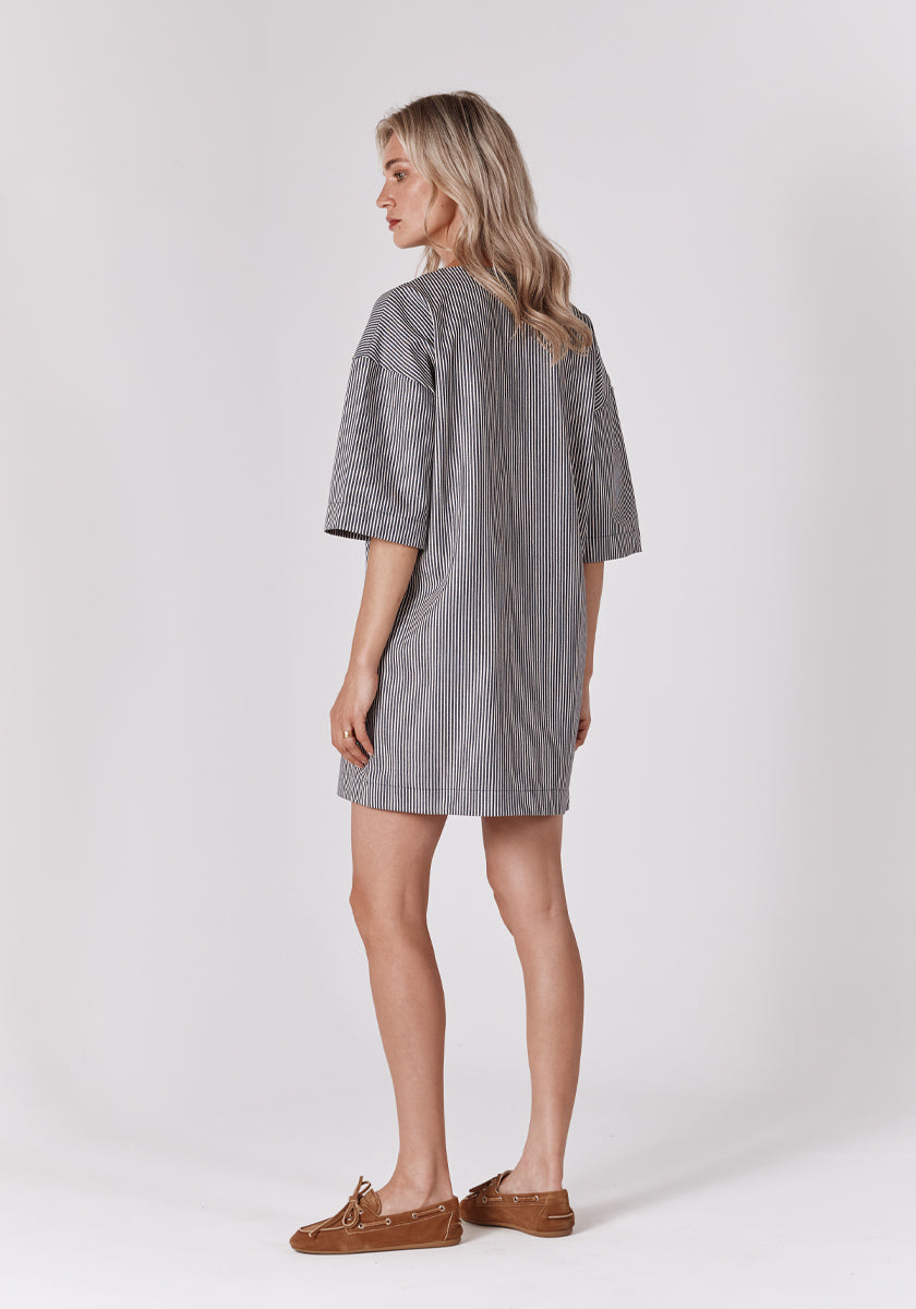 Robe SANTAS Stripes Navy