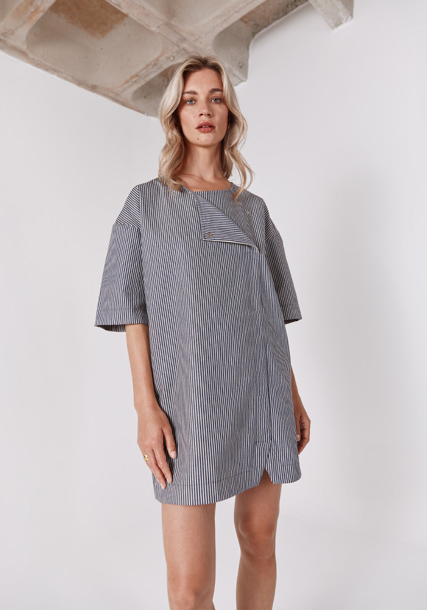 Robe SANTAS Stripes Navy