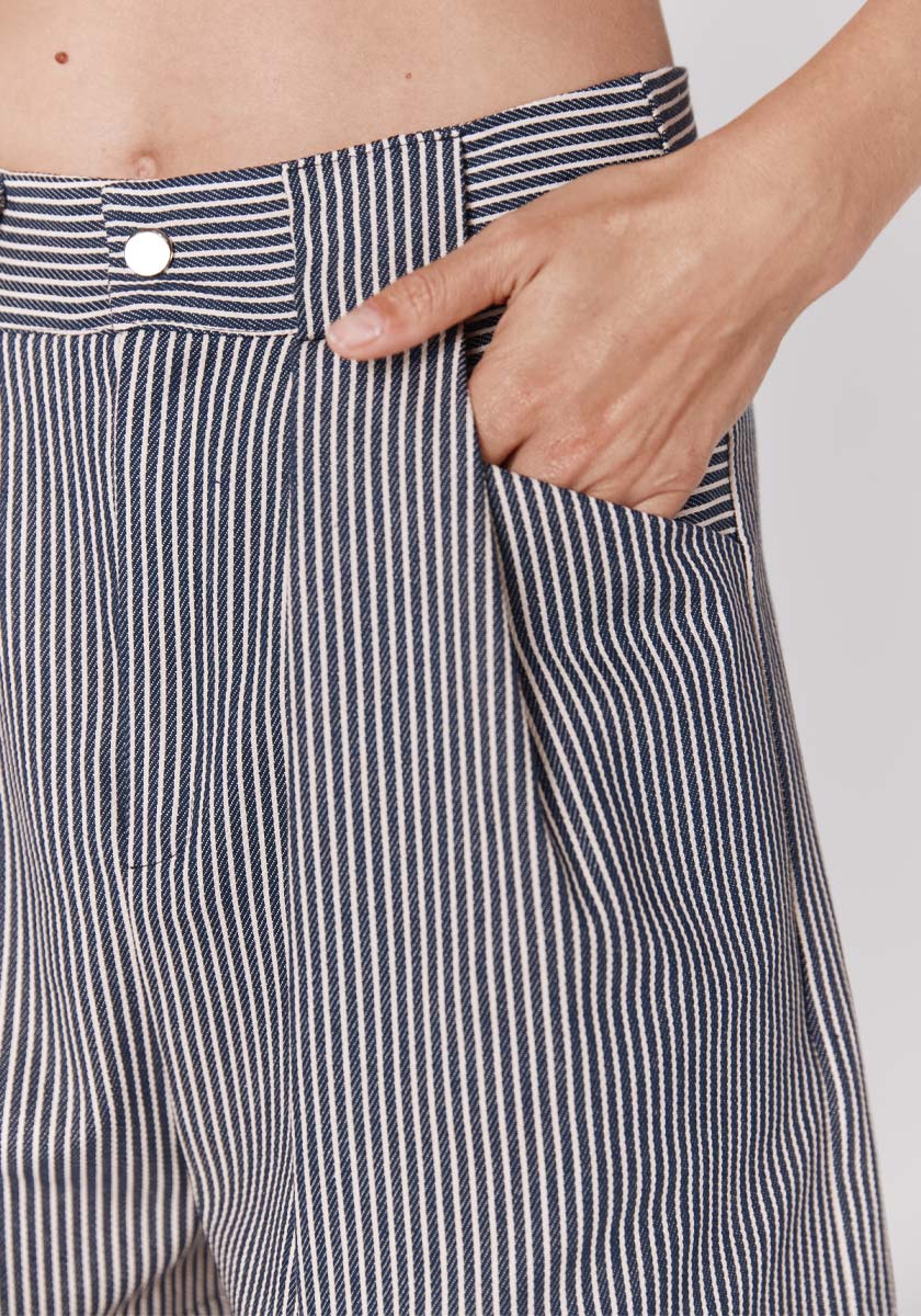 Short MEDDO Stripes Navy