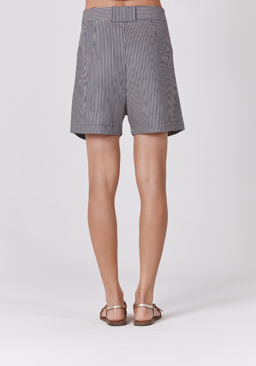Short MEDDO Stripes Navy