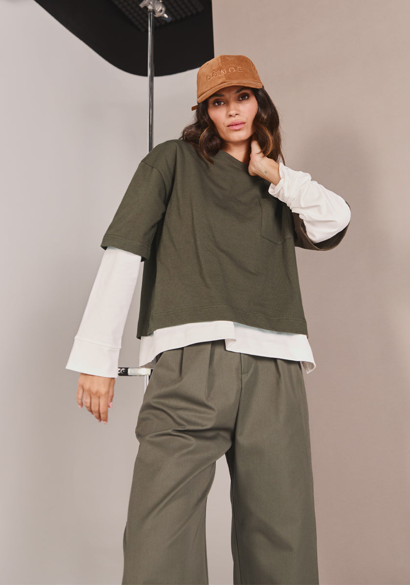 Tee AVEIRO Kaki