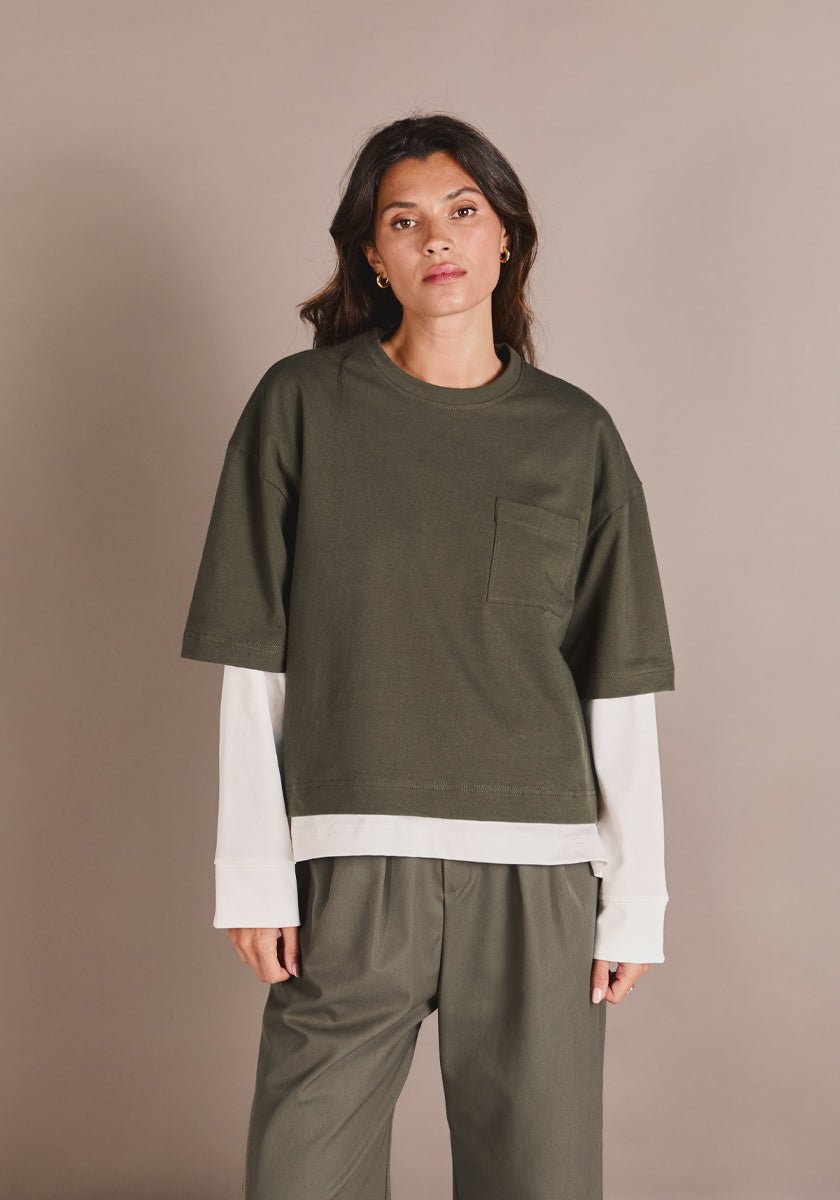 Tee AVEIRO Kaki