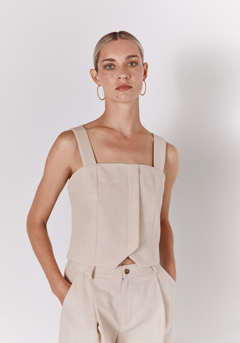 Top CORTA Linen