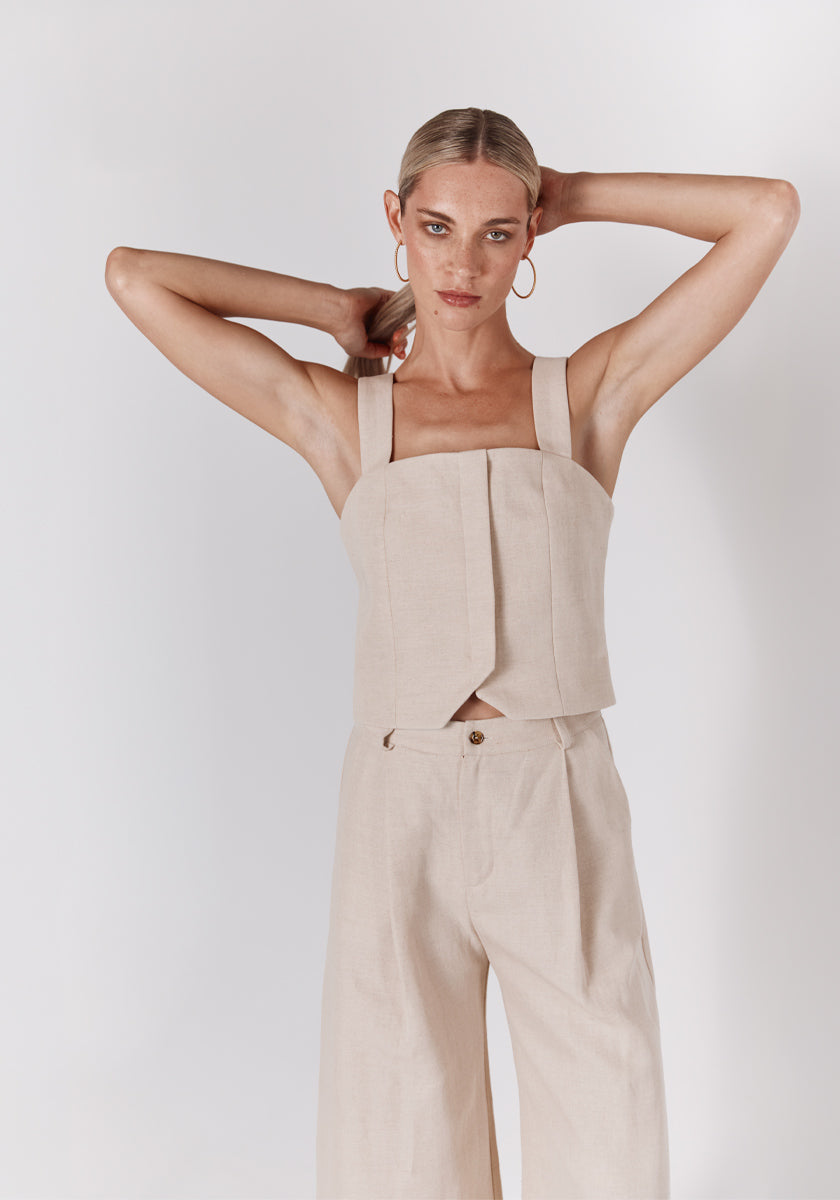Top CORTA Linen