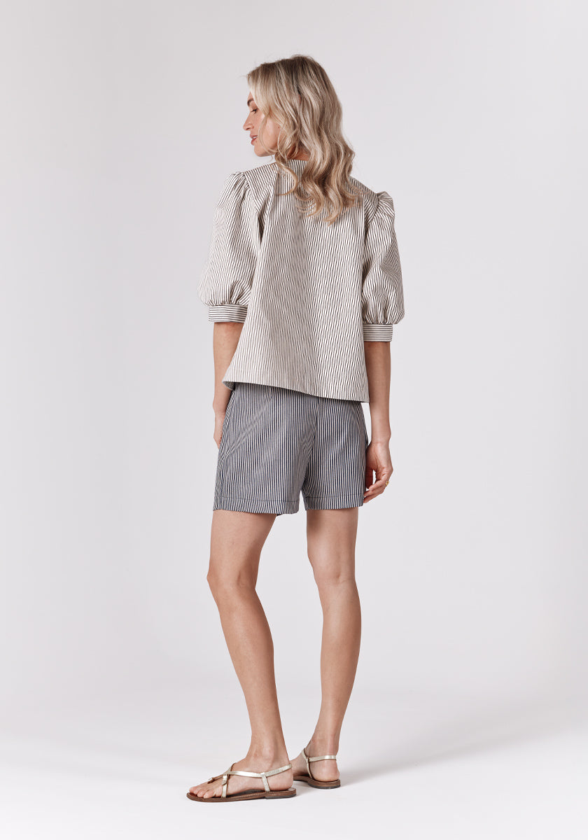 Top LUISA Stripes Off white