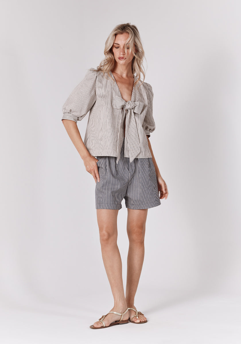Top LUISA Stripes Off white