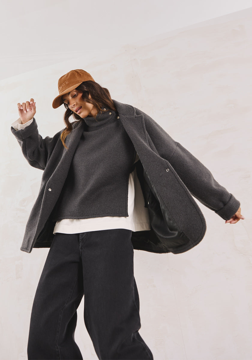 Top PAZ Dark Grey