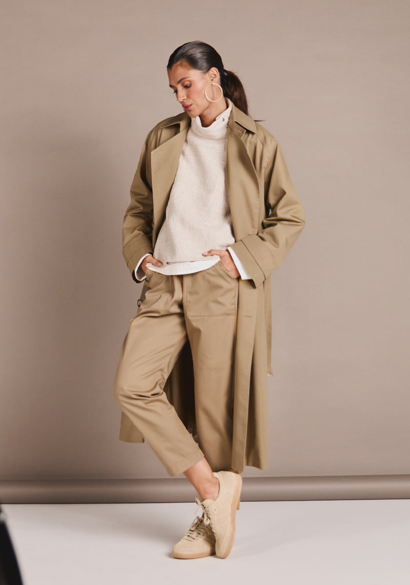 ★ SONGE Studio ★ Trench ADELINO Tostado