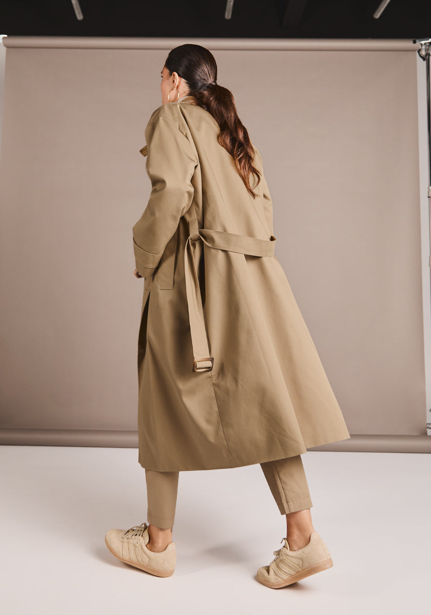 ★ SONGE Studio ★ Trench ADELINO Tostado
