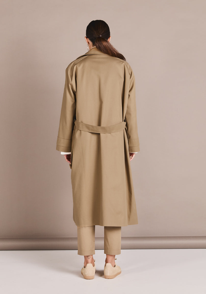 ★ SONGE Studio ★ Trench ADELINO Tostado
