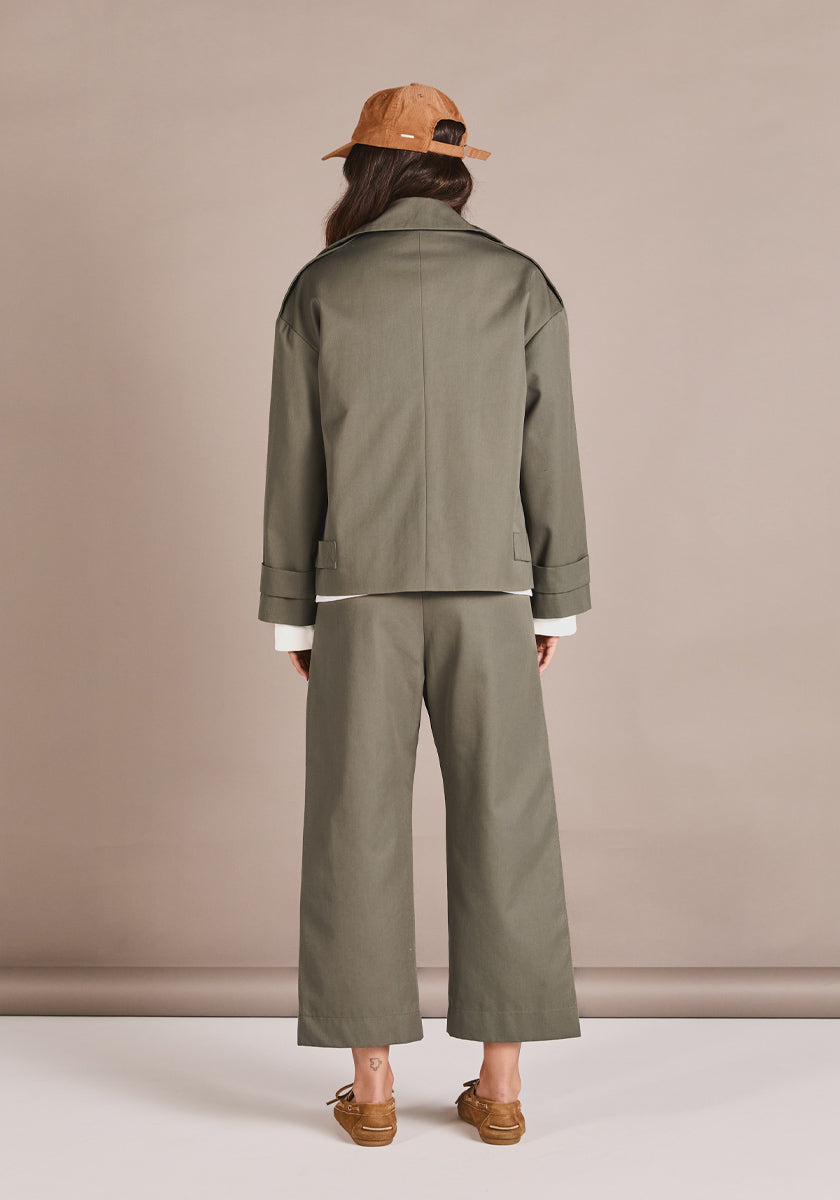 ★ SONGE Studio ★ Trench court BARBOSA Olive