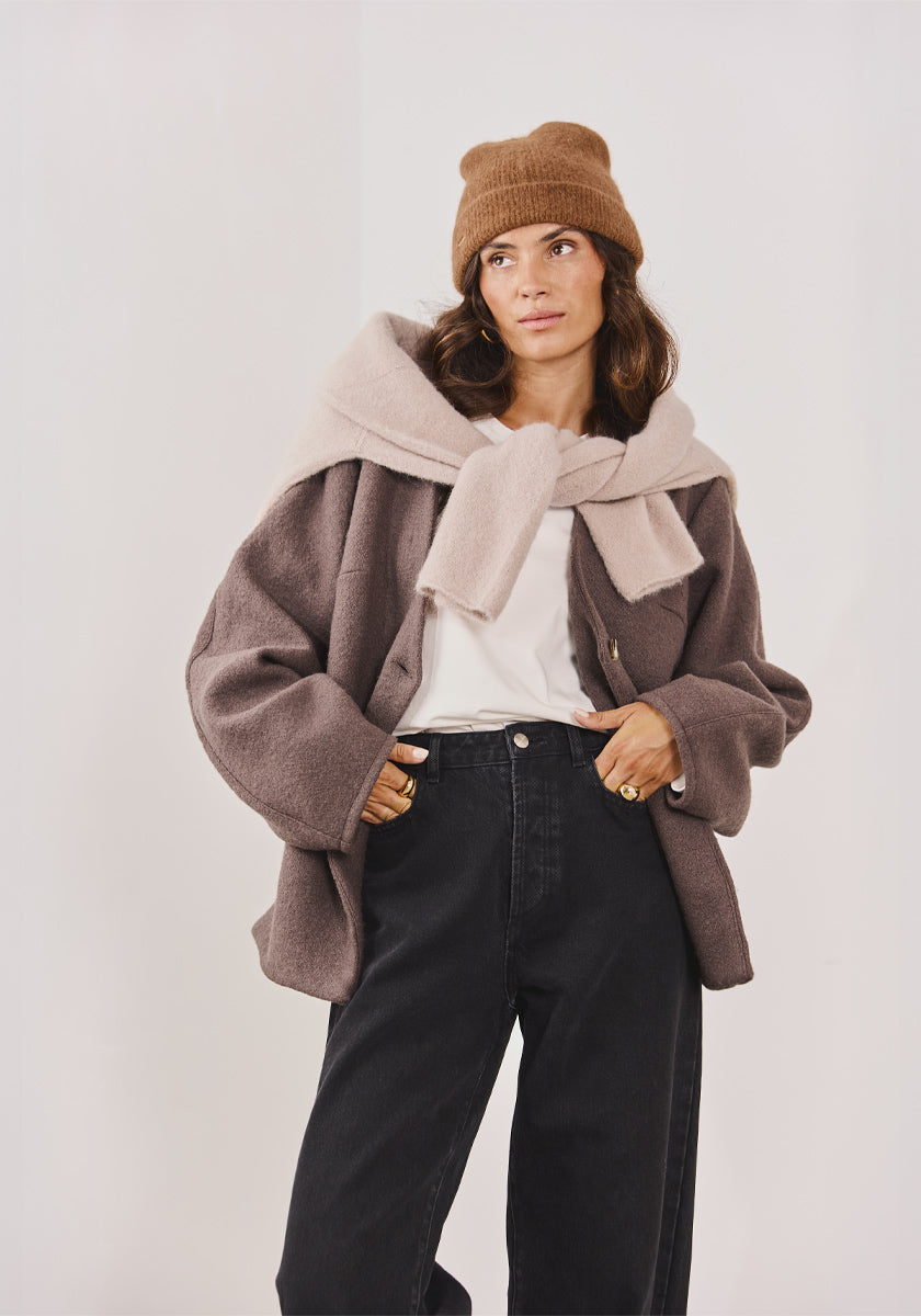 Veste ANDAR Brun