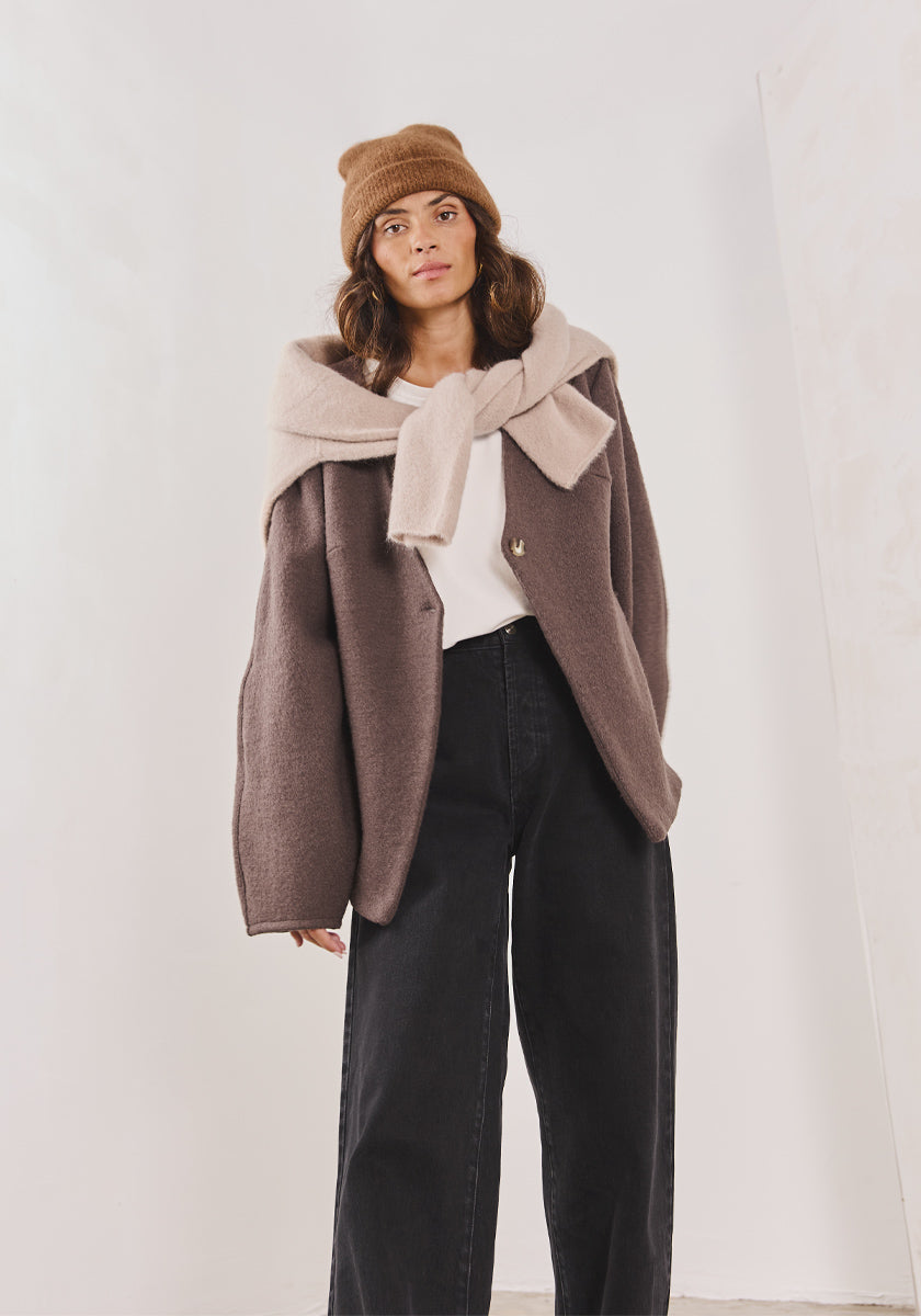 Veste ANDAR Brun