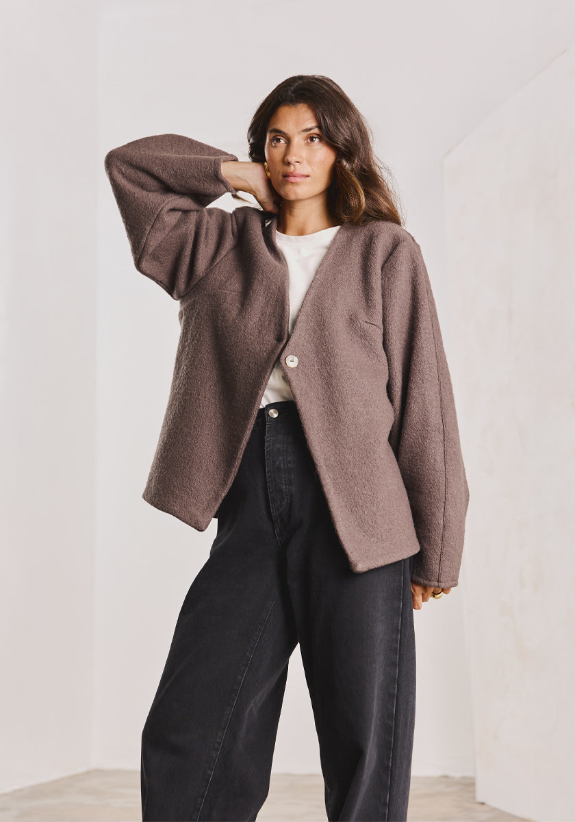 Veste ANDAR Brun