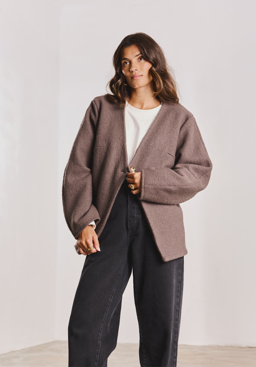 Veste ANDAR Brun