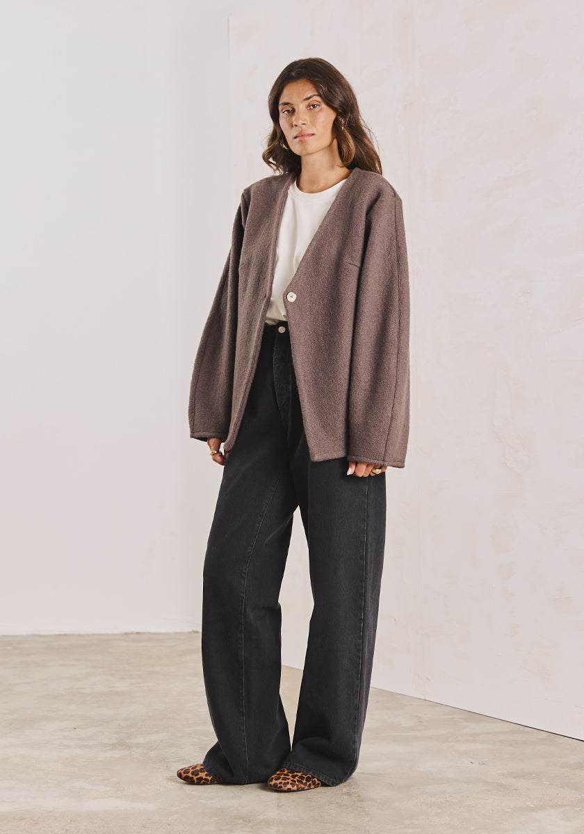 Veste ANDAR Brun