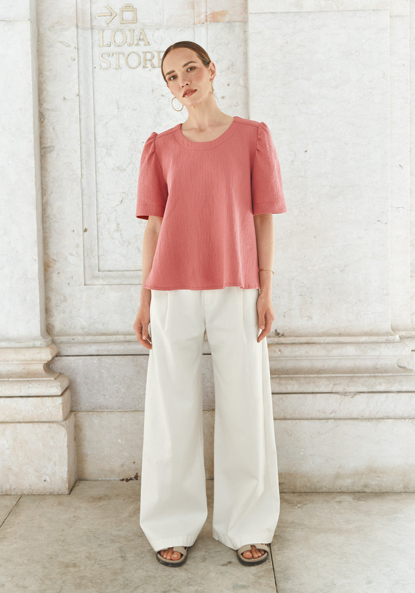Pantalon GOMES Lait