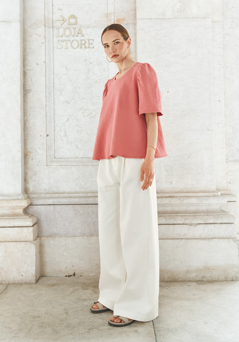 Pantalon GOMES Lait