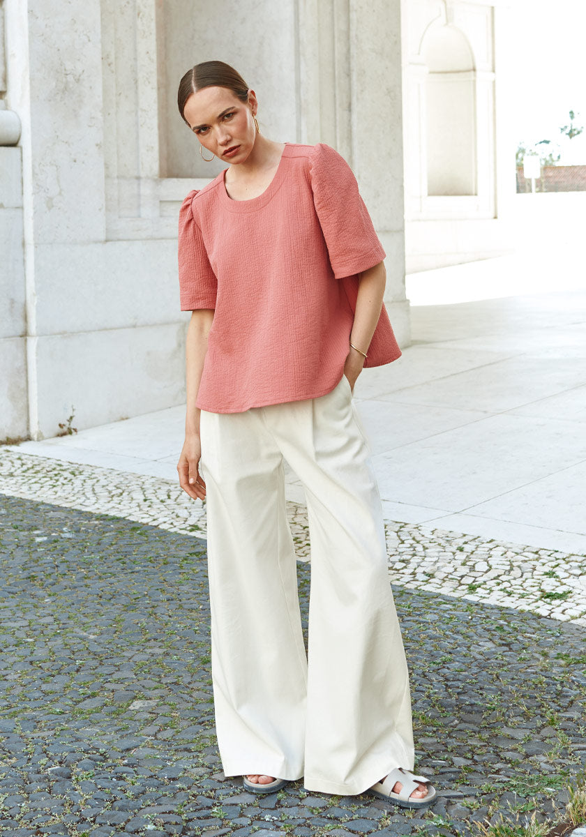 Pantalon GOMES Lait