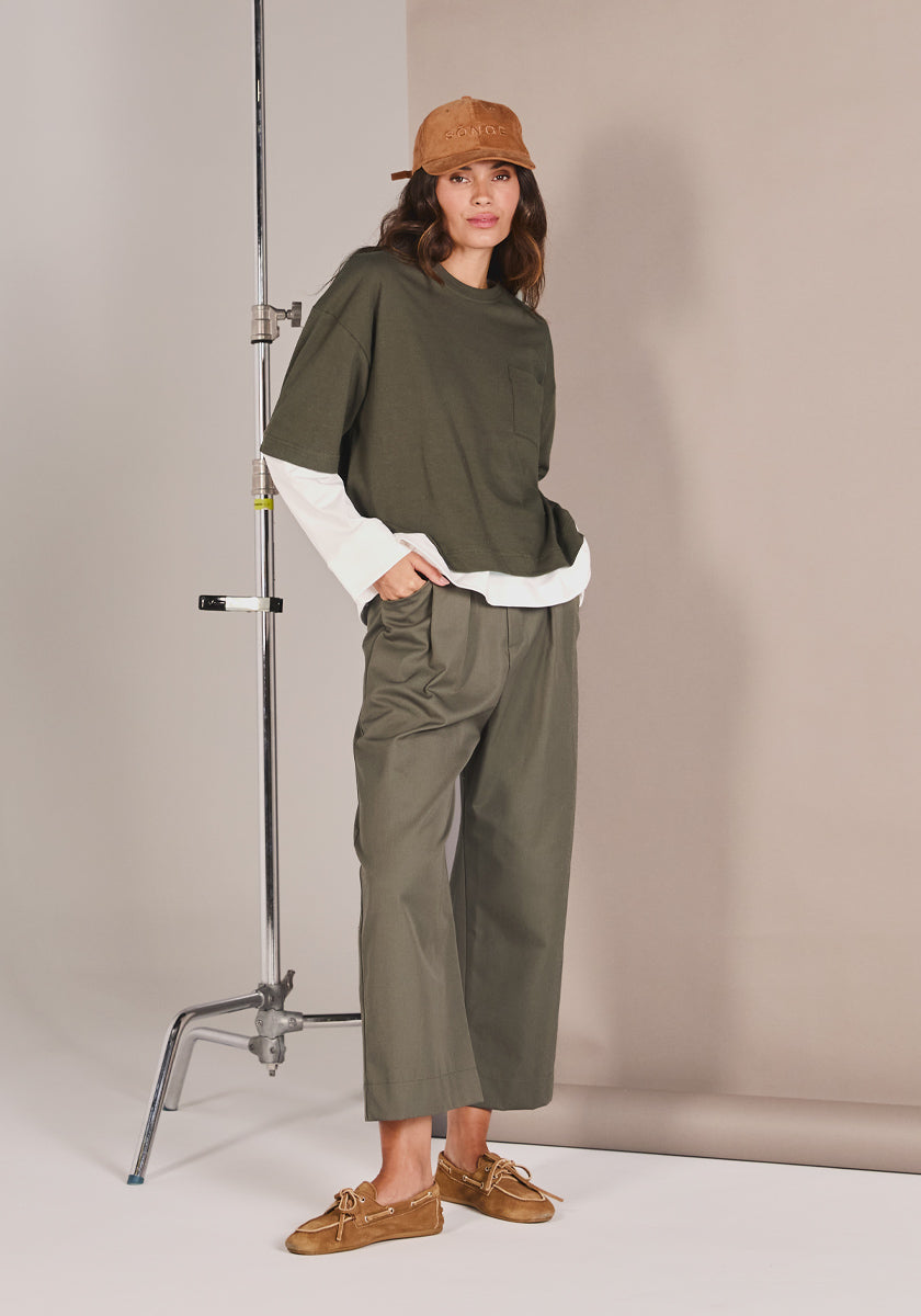 Pantalon MEDDO Olive