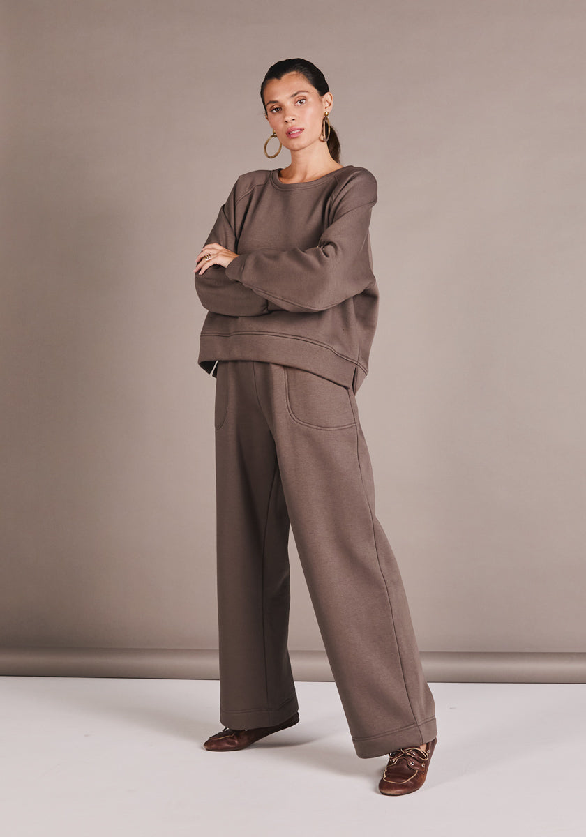 Pantalon SOLTA Coffee