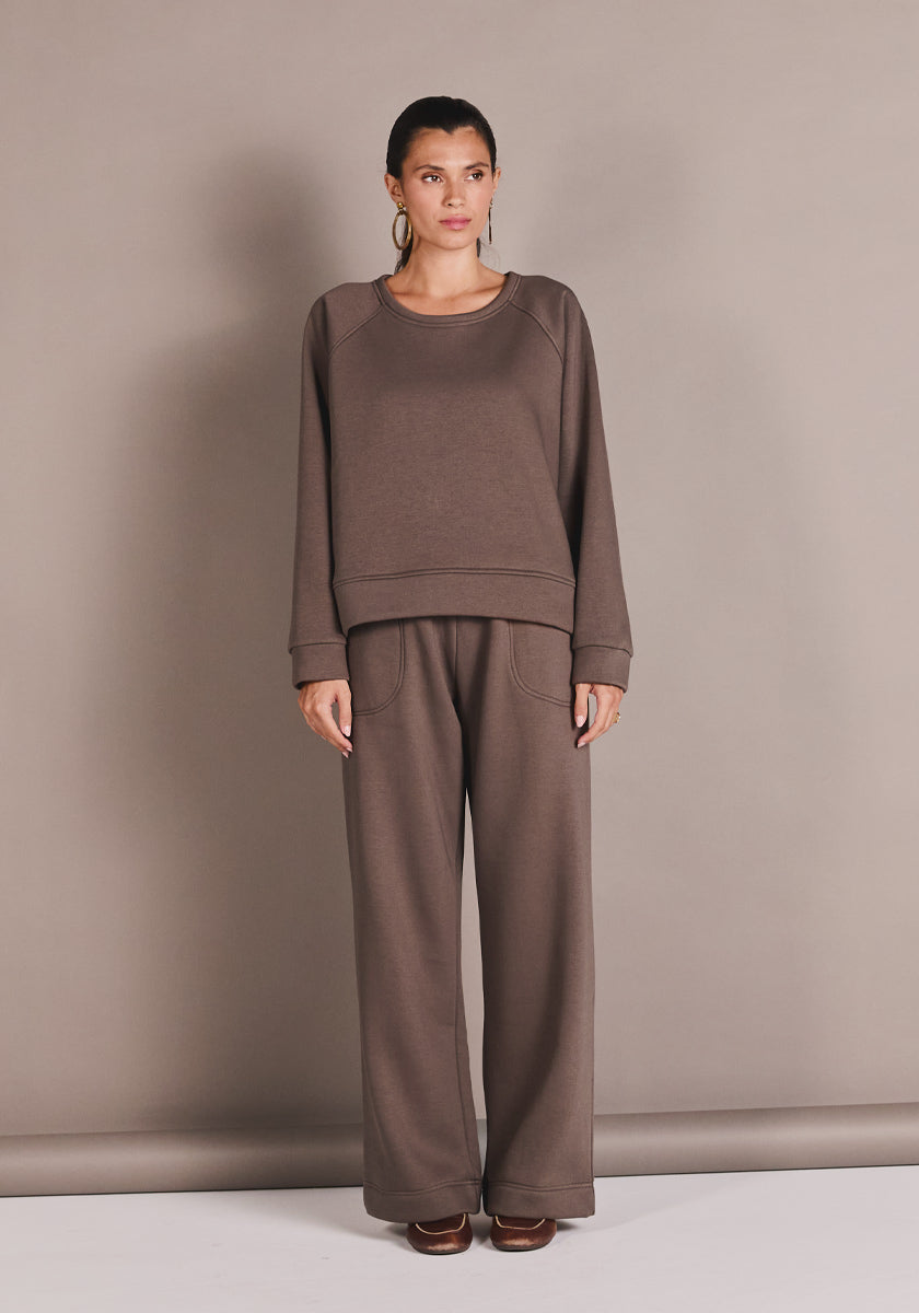 Pantalon SOLTA Coffee