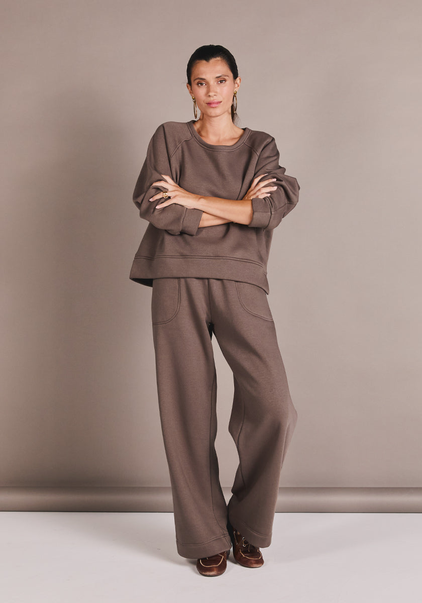 Pantalon SOLTA Coffee