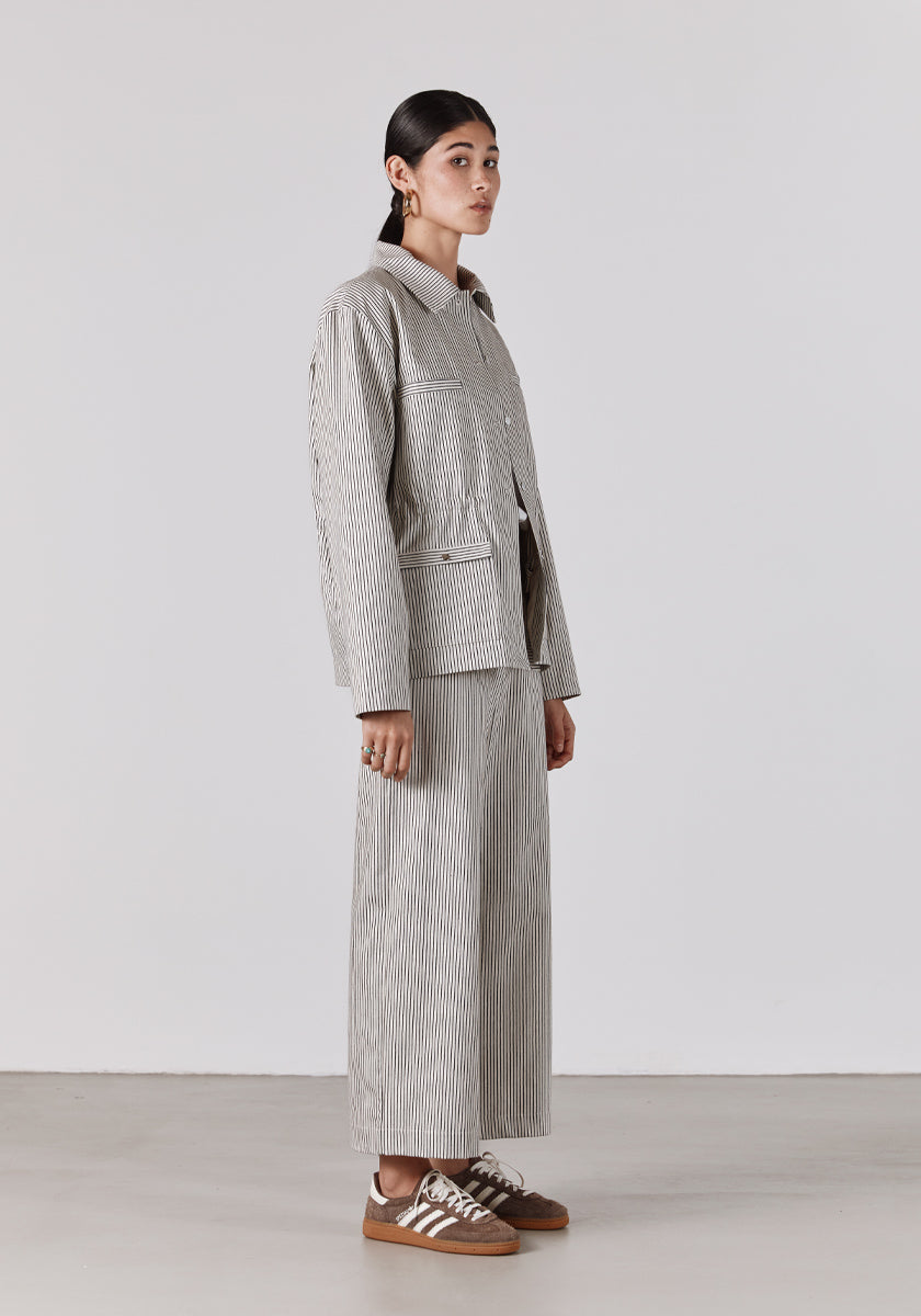 pantalon TROIA stripes off stripes Made in France SONGE lab 