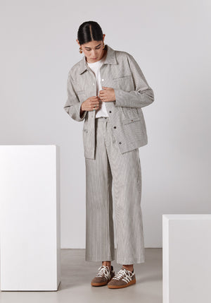 pantalon TROIA stripes off stripes Made in France SONGE lab 