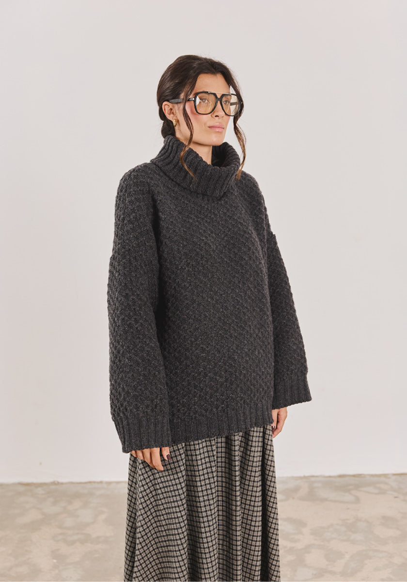 Pull JACINTO Dark Grey