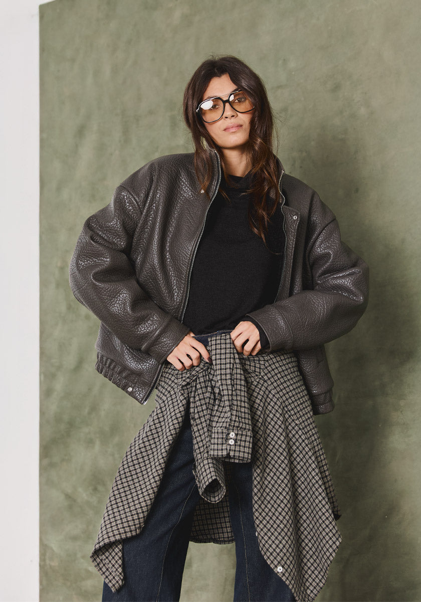 Chemise AGORA Grey Square