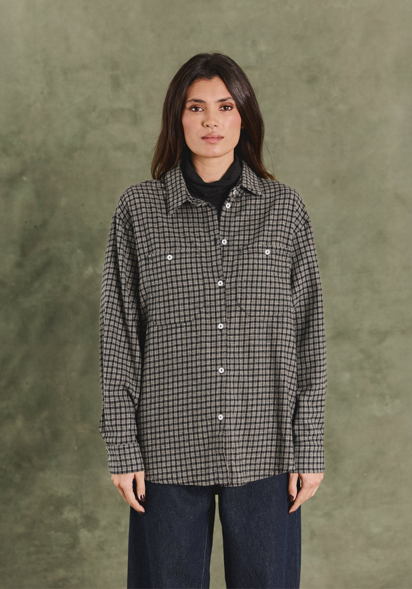Chemise AGORA Grey Square