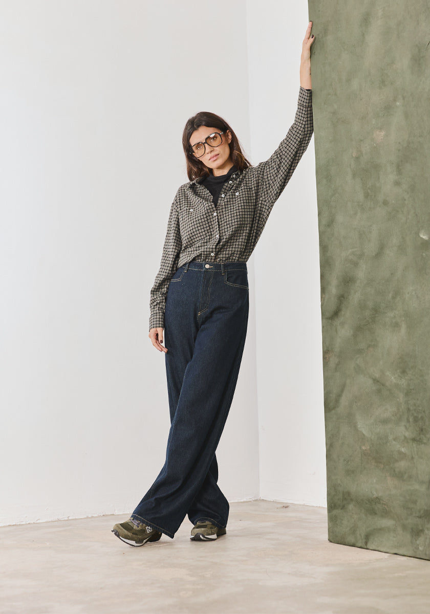 Chemise AGORA Grey Square