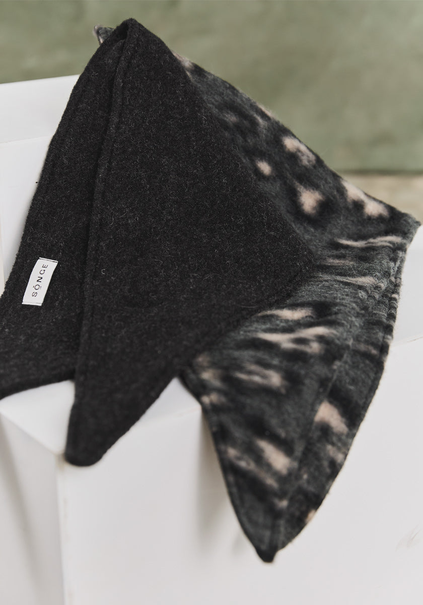Foulard triangle Anthracite
