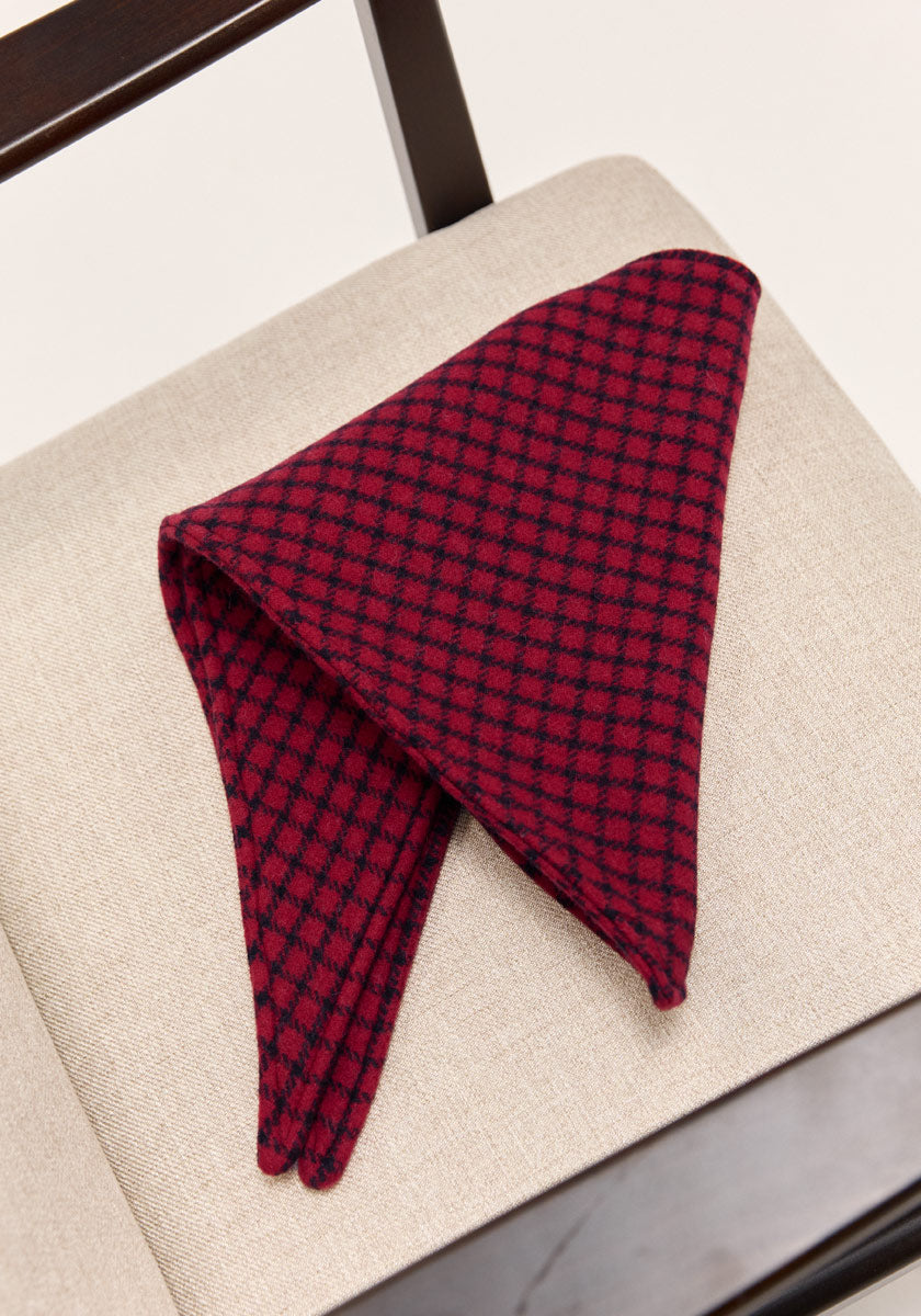 Foulard triangle Rhubarb