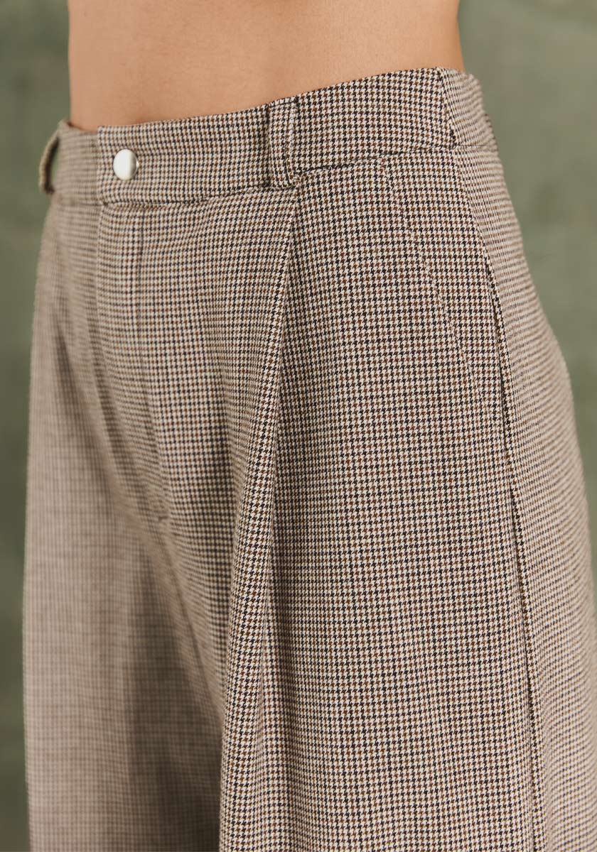 Pantalon GOMES Pied de poule